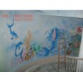萍鄉(xiāng)機(jī)關(guān)幼兒園室內(nèi)墻壁布置繪畫裝飾