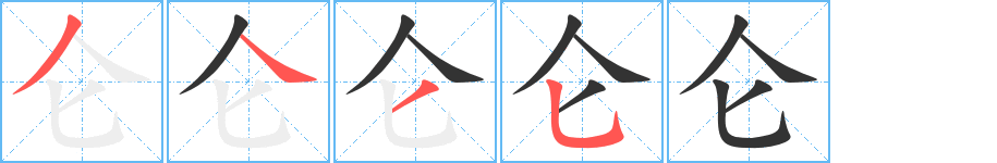 侖字筆畫寫法