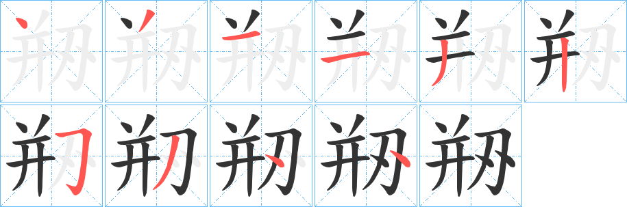 剙字筆畫寫法