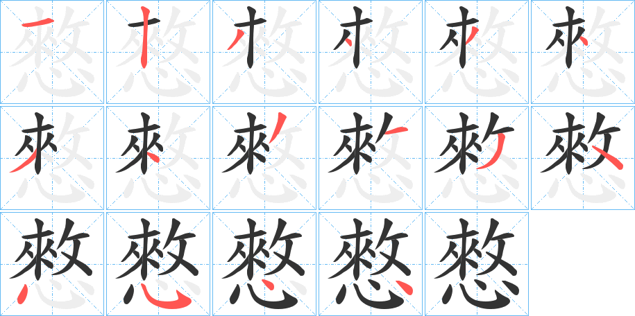 憗?zhàn)止P畫寫法