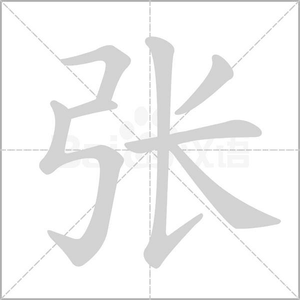 張