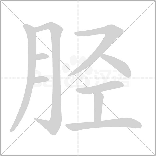脛